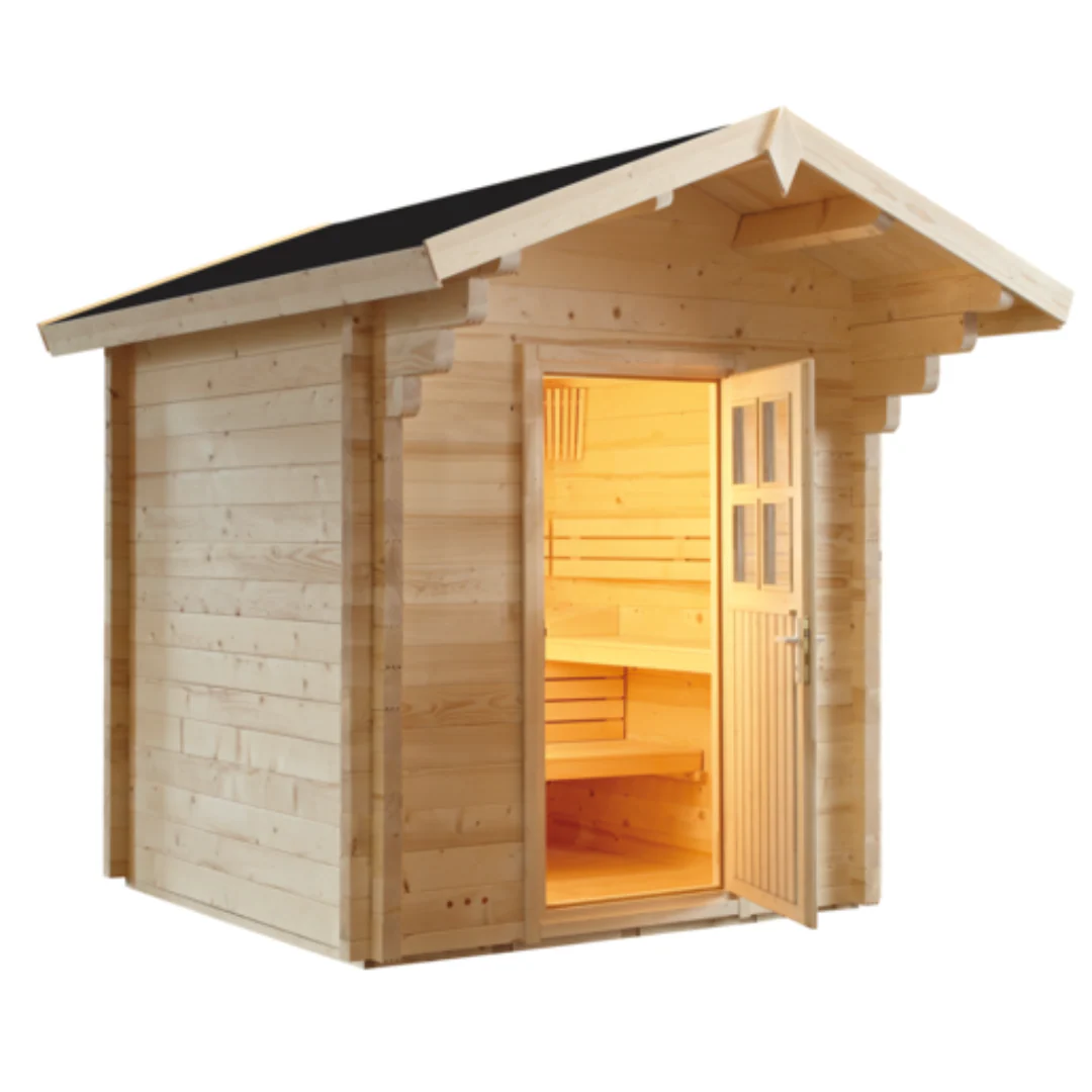 Almost Heaven Saunas Almost Heaven Saddle Mountain Outdoor Sauna Heritage Collection
