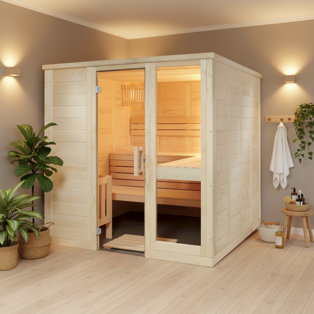 Almost Heaven Saunas Almost Heaven Wolfpine 2-5 Person Indoor Sauna — Heritage Collection