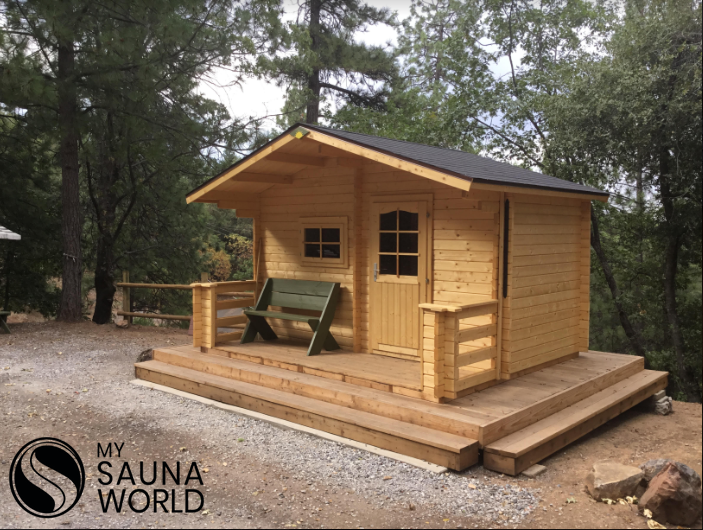 Almost Heaven Appalachia 6 Person Cabin Sauna