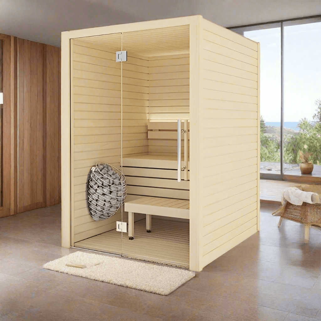 Auroom Saunas Auroom Cala Glass Cabin Sauna Kit - Aspen