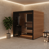 Auroom Saunas Auroom Vulcana 2-5 Person Indoor Traditional Cabin Sauna