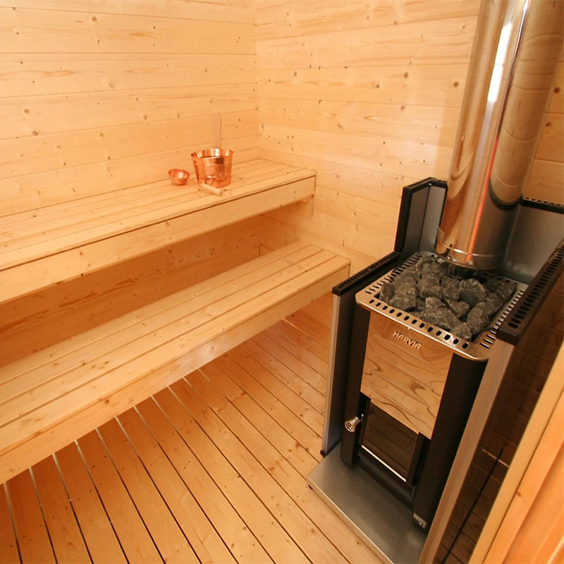 Almost Heaven Saunas Almost Heaven Allegheny 6 Person Cabin Sauna