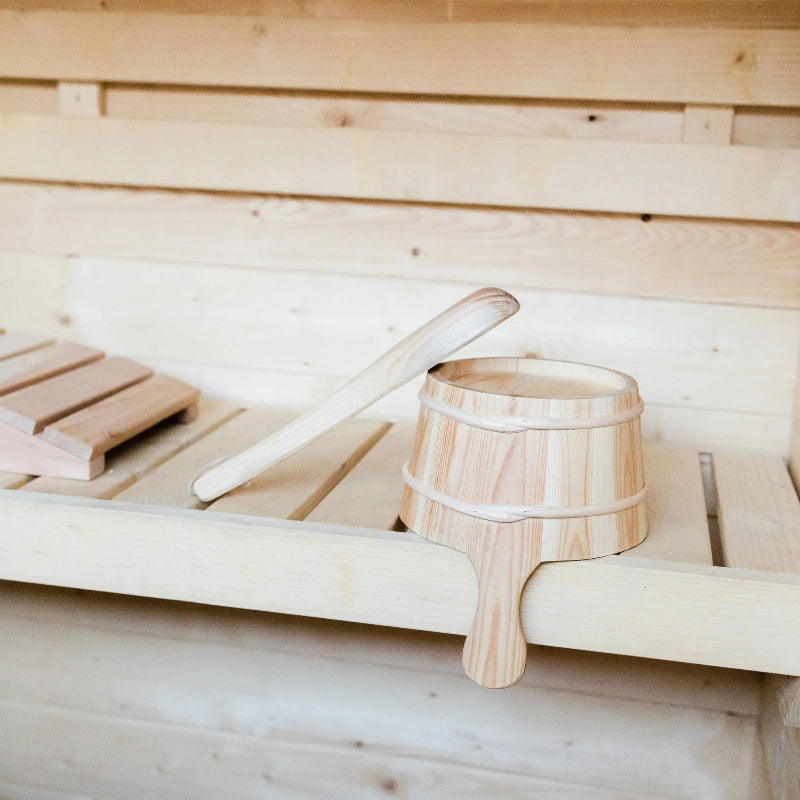 Almost Heaven Saunas Almost Heaven Timberline 6 Person Cabin Sauna