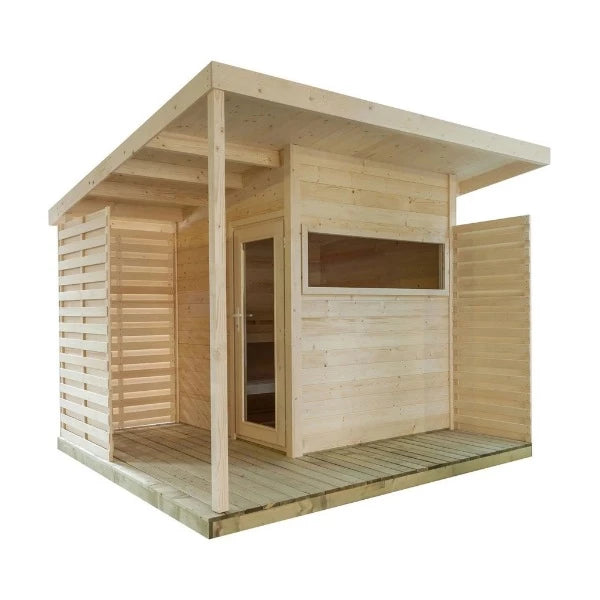 Almost Heaven Timberline 6-person Cabin Sauna - My Sauna World