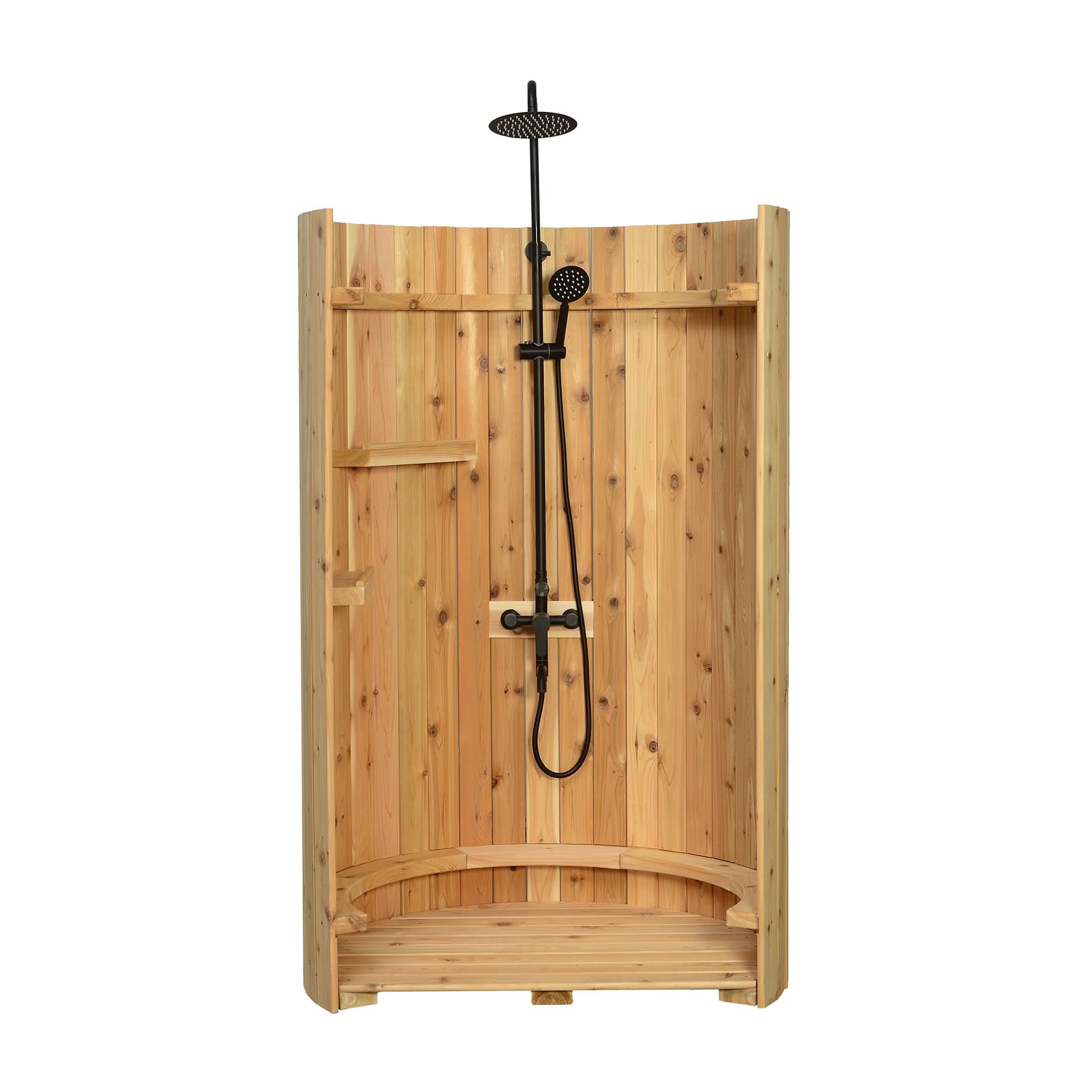 CRM Showers CRM Crescent Floor-Mounted Shower System