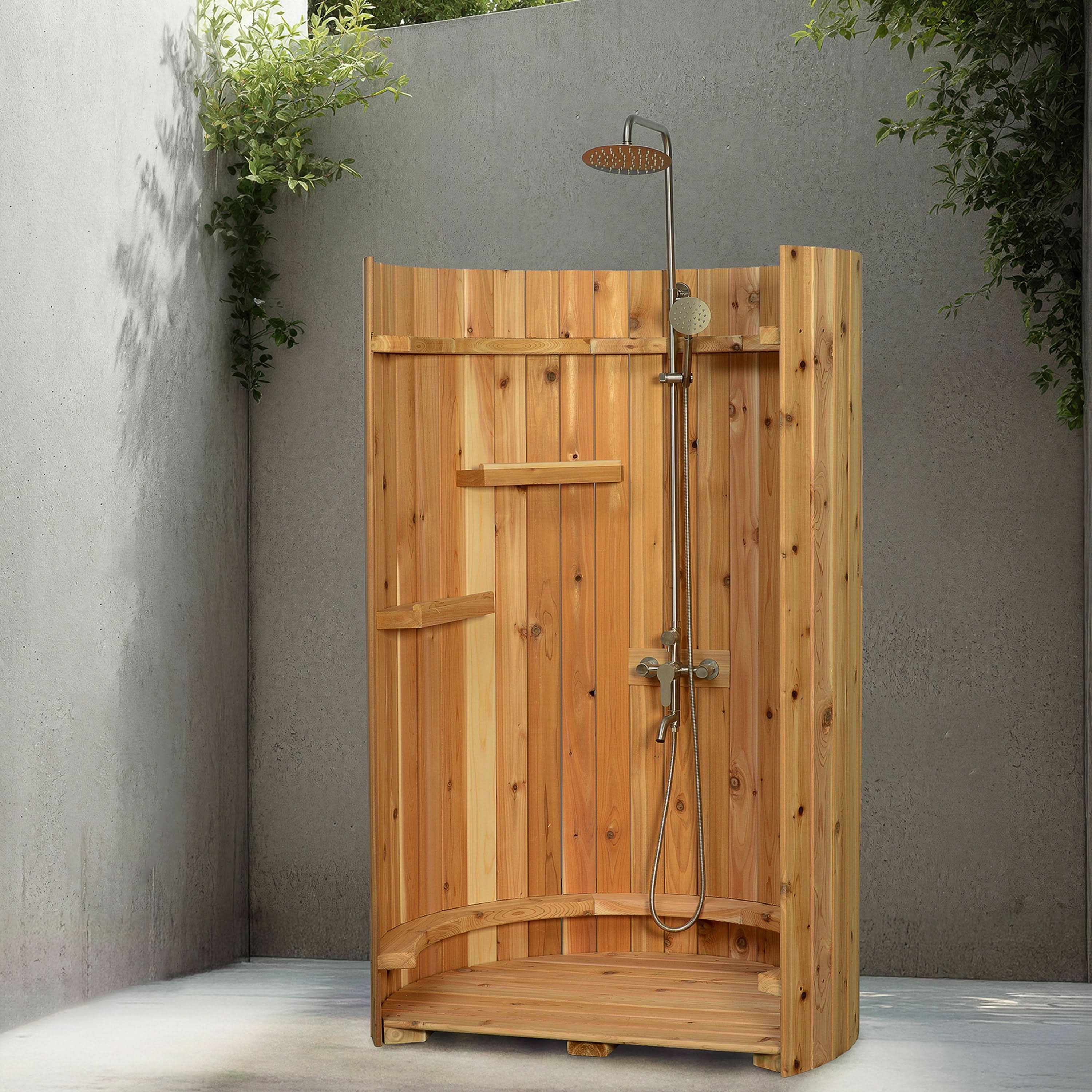 CRM Showers CRM Crescent Floor-Mounted Shower System