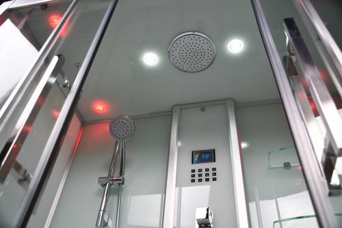 Mesa Showers Platinum DA580 Steam Shower Jetted Tub Combo 59" x 32" x 86"