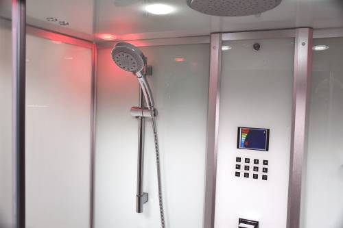Mesa Showers Platinum DA580 Steam Shower Jetted Tub Combo 59" x 32" x 86"