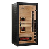 Golden Designs Saunas Golden Designs 2026 Model Dynamic "Santorini" 1-2 Person Full Spectrum Near Zero EMF FAR IR Sauna (DYN-6009-03 FS)