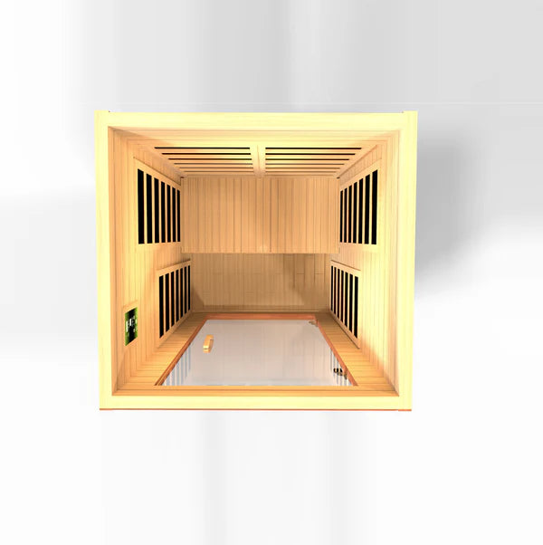 Golden Designs Avila - 1-2 Person Ultra Low EMF FAR Infrared Sauna