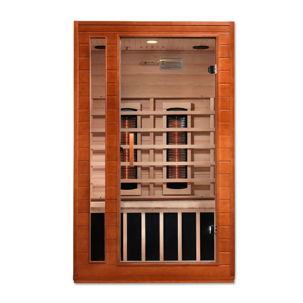 Golden Designs Cardoba Full Spectrum 2 Person Full Spectrum Infrared Sauna - Canadian Hemlock