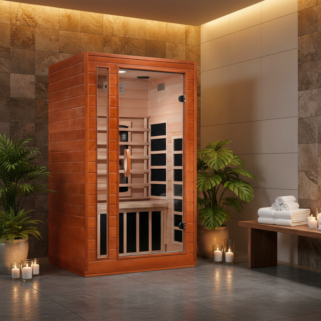 Golden Designs Saunas Golden Designs Dynamic Cordoba 2 Person Indoor Full Spectrum Infrared Sauna (DYN-6203-02 FS)