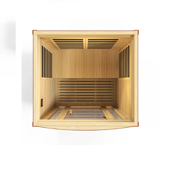 Golden Designs San Marino Elite Dynamic Ultra Low EMF FAR Infrared Sauna
