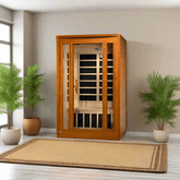 Golden Designs San Marino 2 Person Low EMF FAR Infrared Sauna