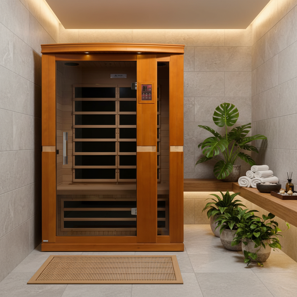 Golden Designs Saunas Golden Designs Dynamic Vittoria 2 Person Indoor Low EMF FAR Infrared Sauna (DYN-6220-01)