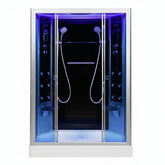 Platinum Showers Platinum DZ903L 2-Person Freestanding Sliding Door Steam Shower