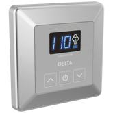 Delta Steam Shower Controls Lumicoat Chrome Delta SimpleSteam Square Control