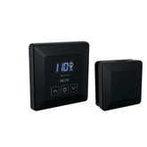 Delta Steam Shower Controls Matte Black Delta SimpleSteam Square Control Package