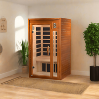 Golden Designs Dynamic Barcelona 1-2 Person Low EMF Far IR Sauna (DYN-6106-01)
