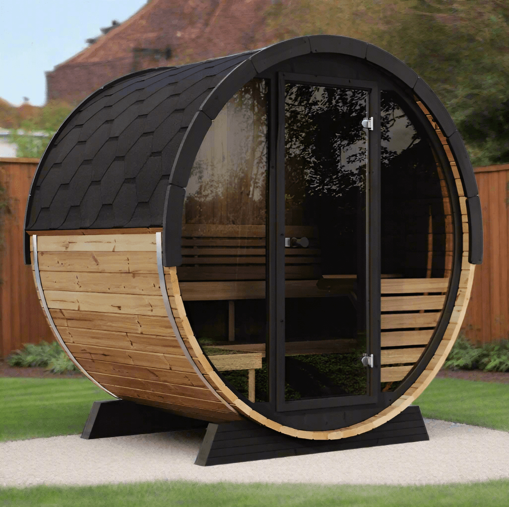 SaunaLife Saunas SaunaLife Model EE6G 4 Person Sauna Barrel