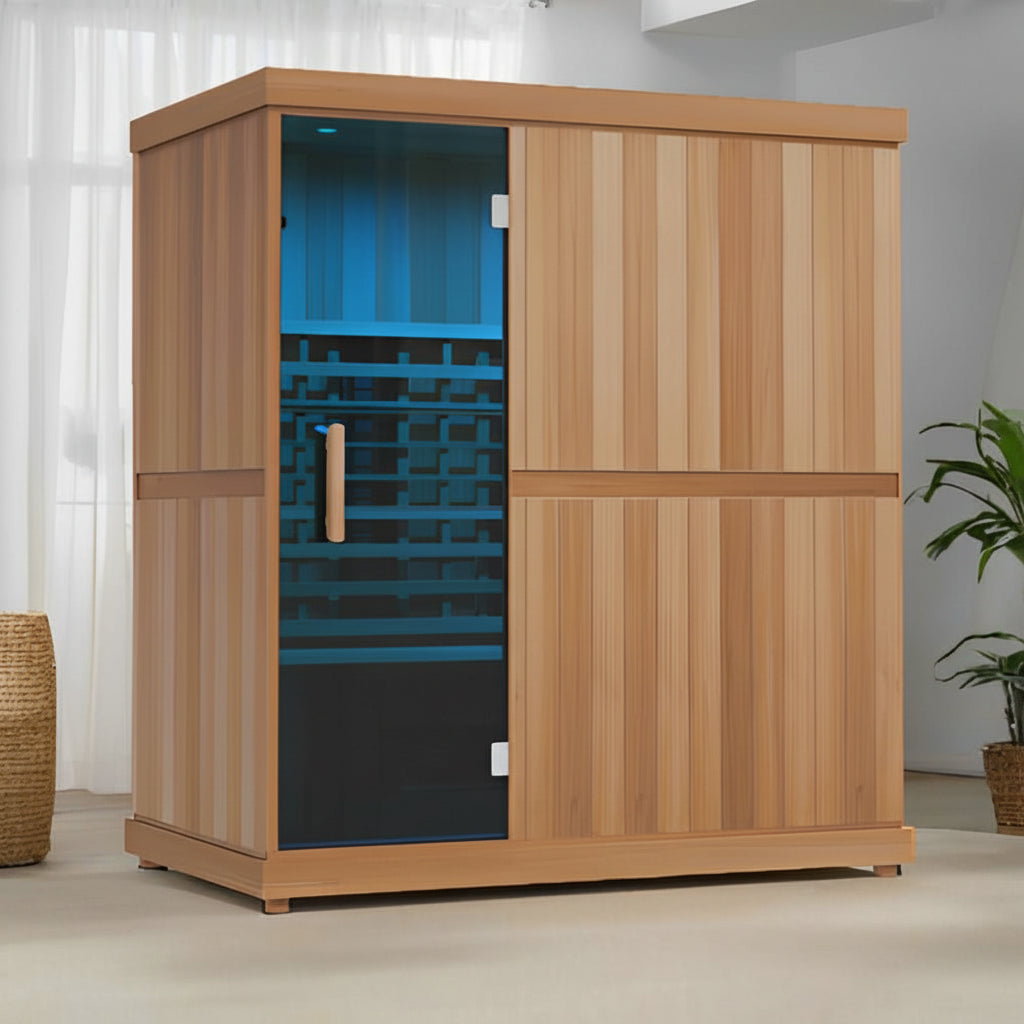 Finnmark Saunas Finnmark FD-3 Full Spectrum 4 Person Infrared Sauna