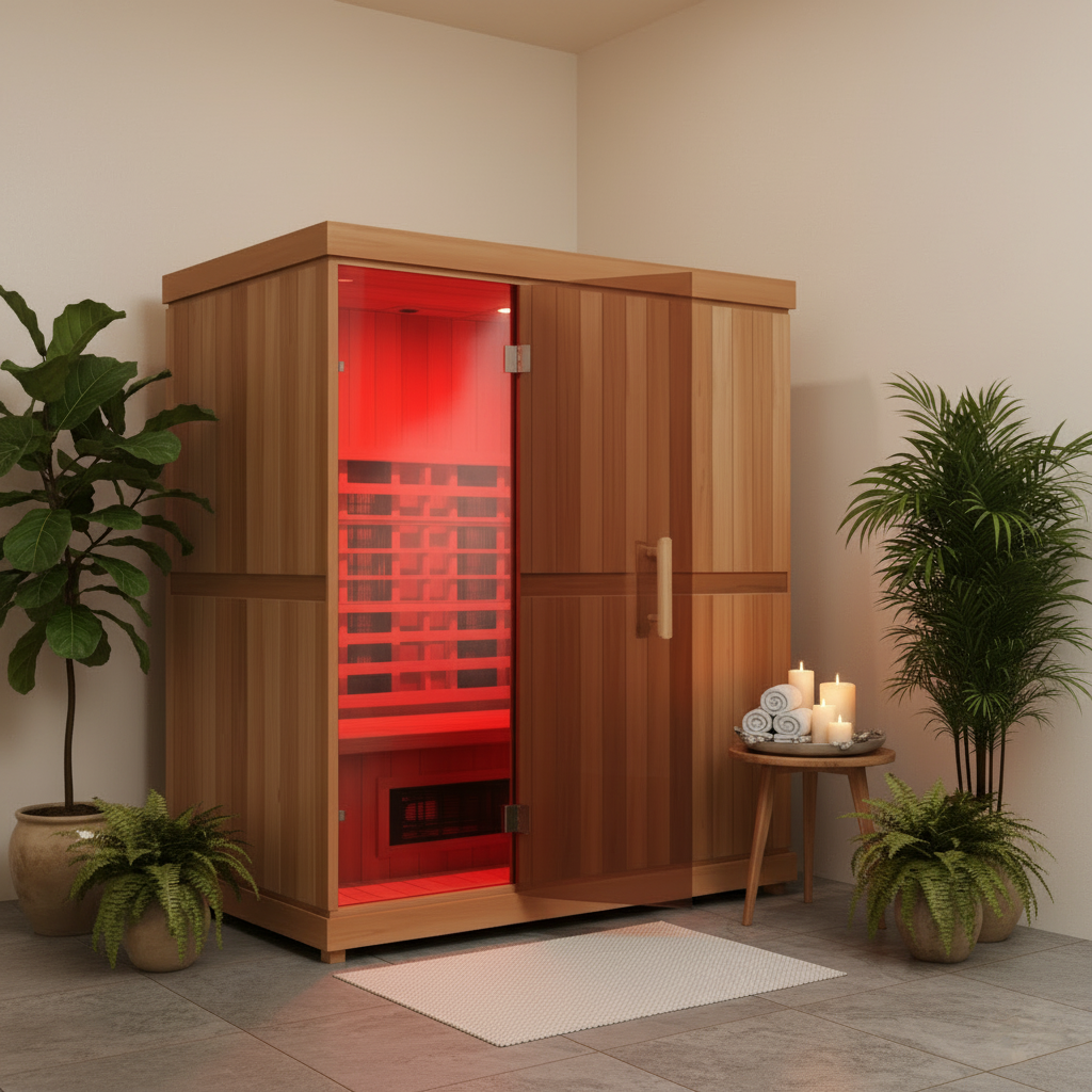Finnmark Saunas Finnmark FD-3 4 Person Indoor Full Spectrum Infrared Sauna