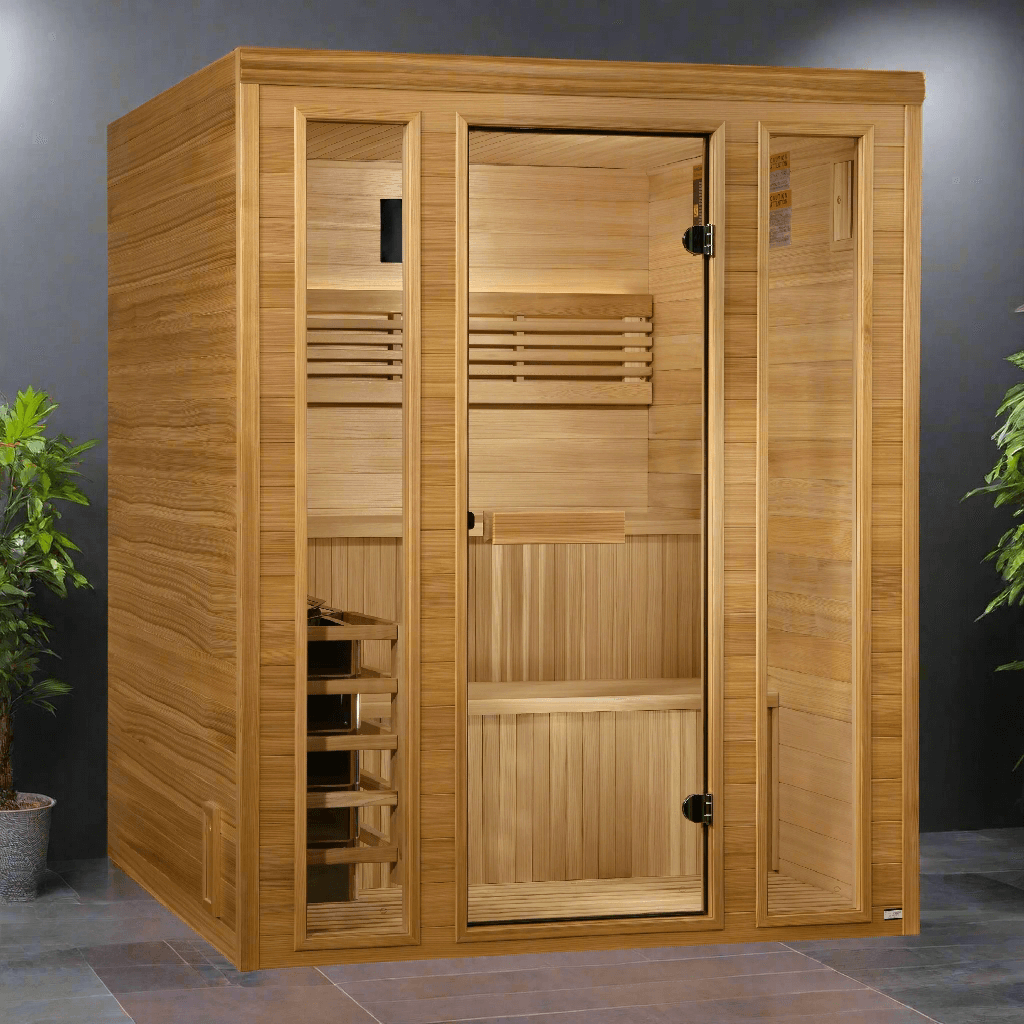 Golden Designs Saunas Golden Designs 2025 Engelberg 6 Person Traditional Steam Sauna (GDI-7060-01)