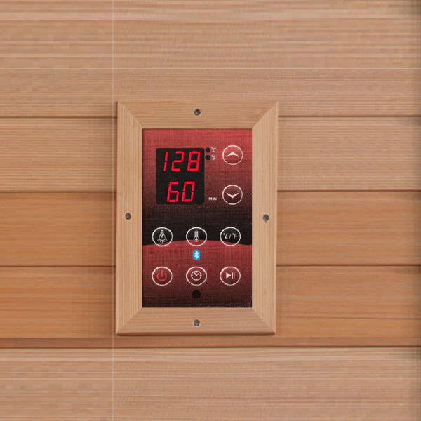 Golden Designs Venice Elite 2 Person Ultra Low EMF FAR Infrared Sauna