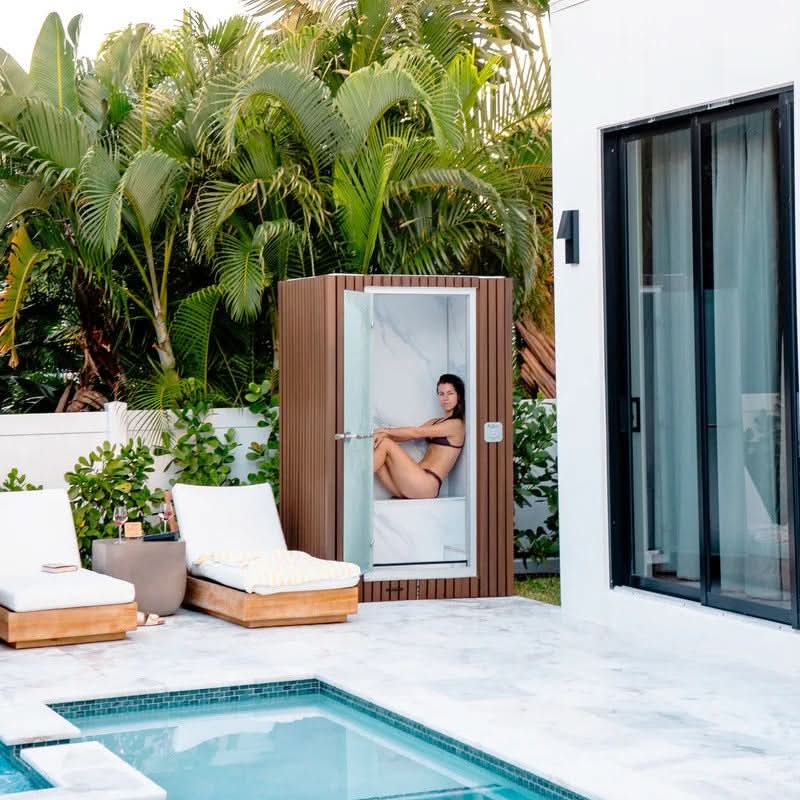 GeyserSteam Saunas GeyserSteam Fly Geyser 2 Person Indoor & Outdoor Steam Room