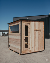 Sweat Kingdom Saunas Sweat Kingdom The Summit 2-6 Person Traditional Outdoor-Indoor Sauna