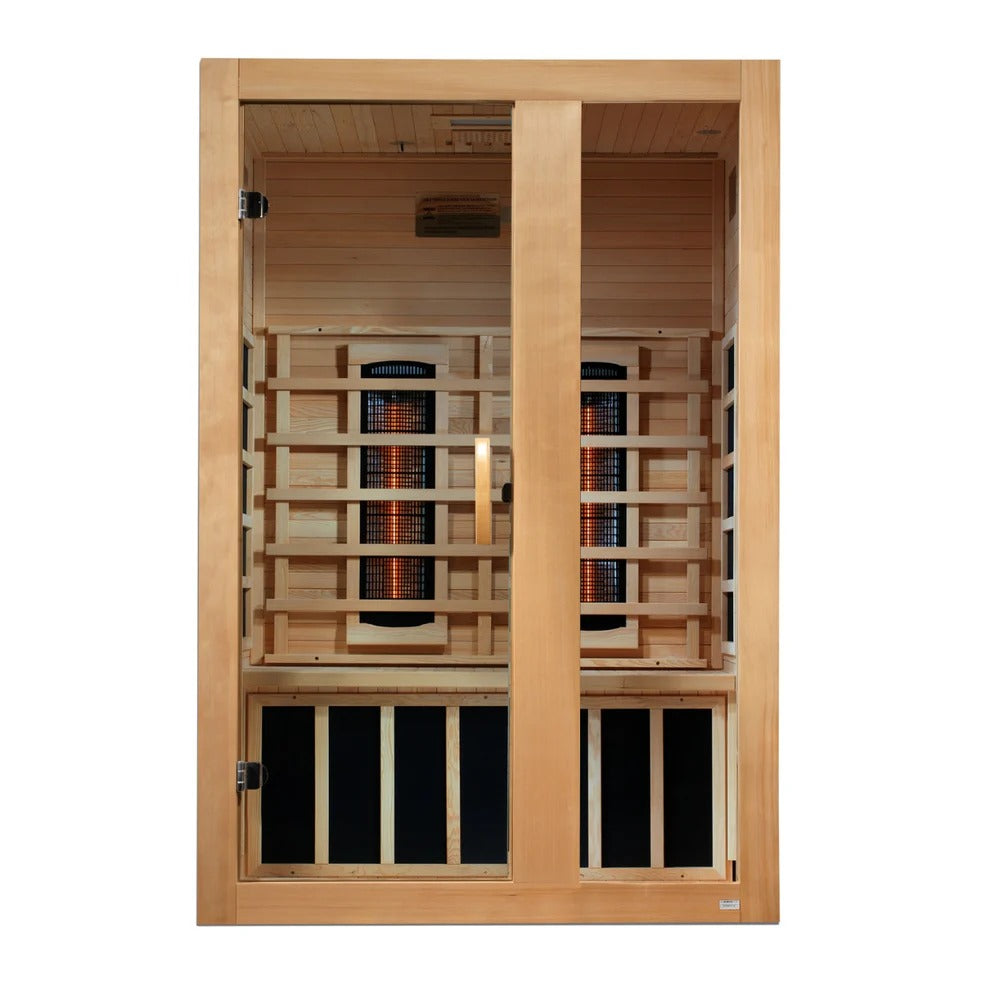 Golden Designs Saunas Golden Designs Dynamic Serena 2 Person Full Spectrum Infrared Sauna (DYN-6229-03 FS)