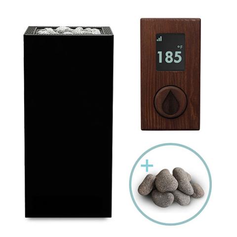 HUUM Heaters HUUM CORE Black Sauna Heater Package Up to 10.5kW