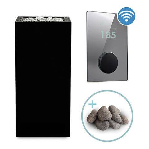 HUUM Heaters HUUM CORE Black Sauna Heater Package Up to 10.5kW