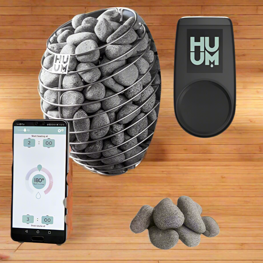 HUUM Drop Series 7.5kW Sauna Heater Package | My Sauna World