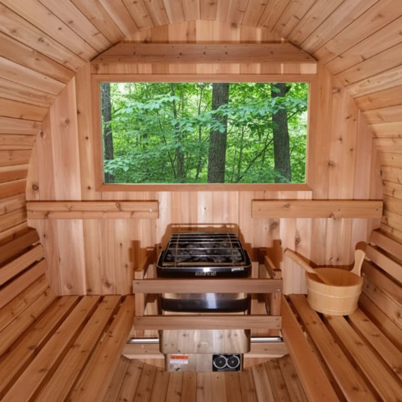 Harvia Heaters Harvia KIP60B 6kW Electric Sauna Heater with Built-in Controls