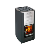 Harvia Heaters Harvia M3 Wood-Burning Stove Kit - Black