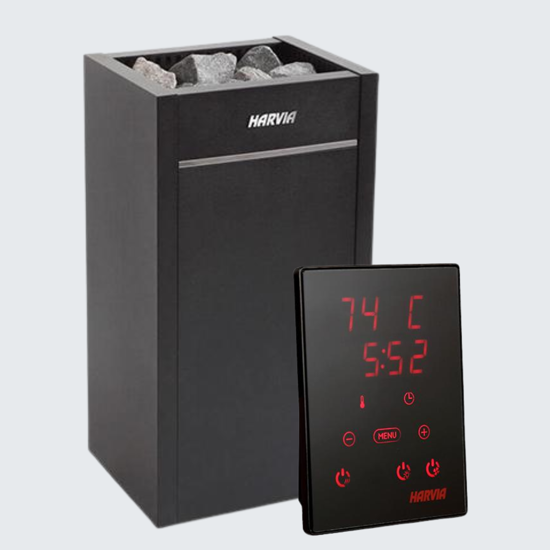 Harvia Virta HL60E 6kW Electric Sauna Heater with Xenio Digital Controller