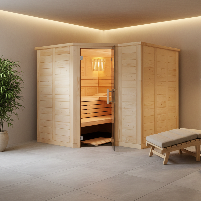 Almost Heaven Saunas Almost Heaven Polaris Large 5 Person Indoor Sauna