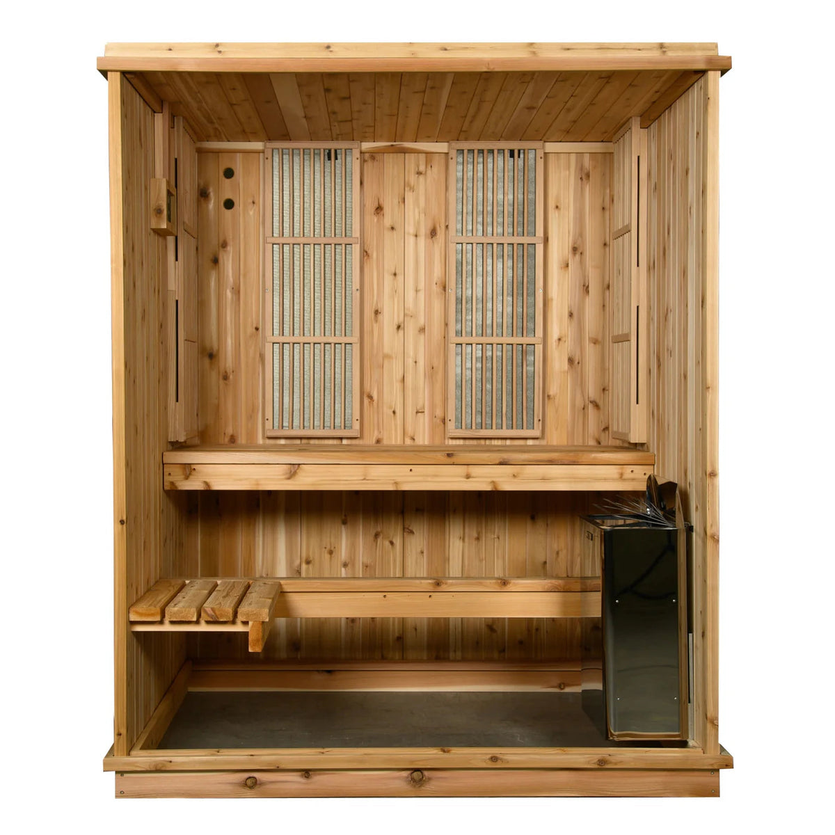 Almost Heaven 2-3 Person Madison Infrared & Traditional Hybrid Sauna