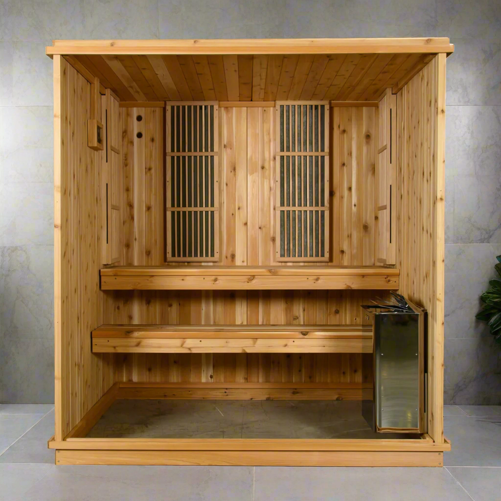 Almost Heaven Rainelle 3-4 Person Indoor Sauna