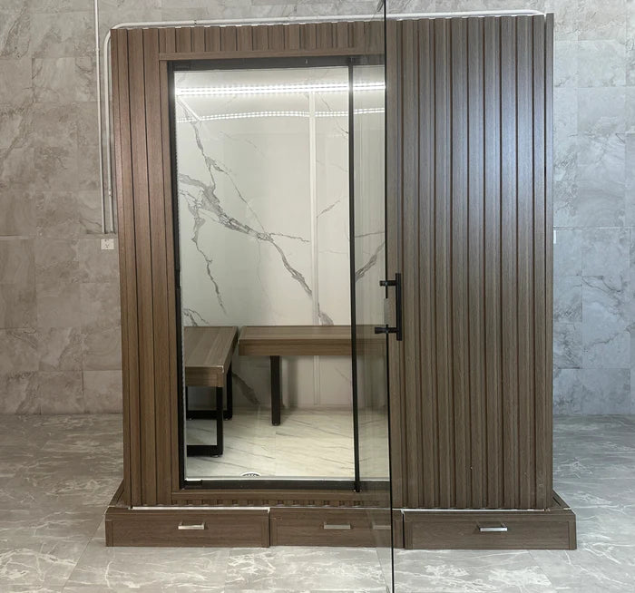 GeyserSteam Saunas GeyserSteam Grand Geyser 4 Person Outdoor & Indoor Steam Room