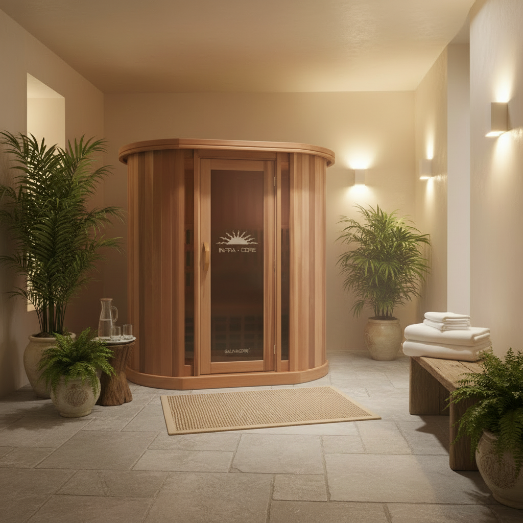 Saunacore Saunas SaunaCore INFRA-CORE™ “MAX” S-DTX6 Indoor Infrared Sauna