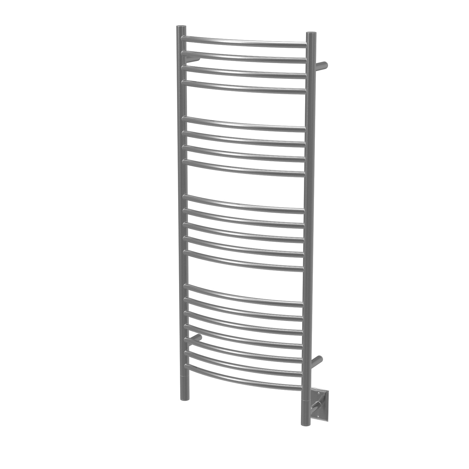 Amba Jeeves D-CURVED Heated Towel Rack - My Sauna World