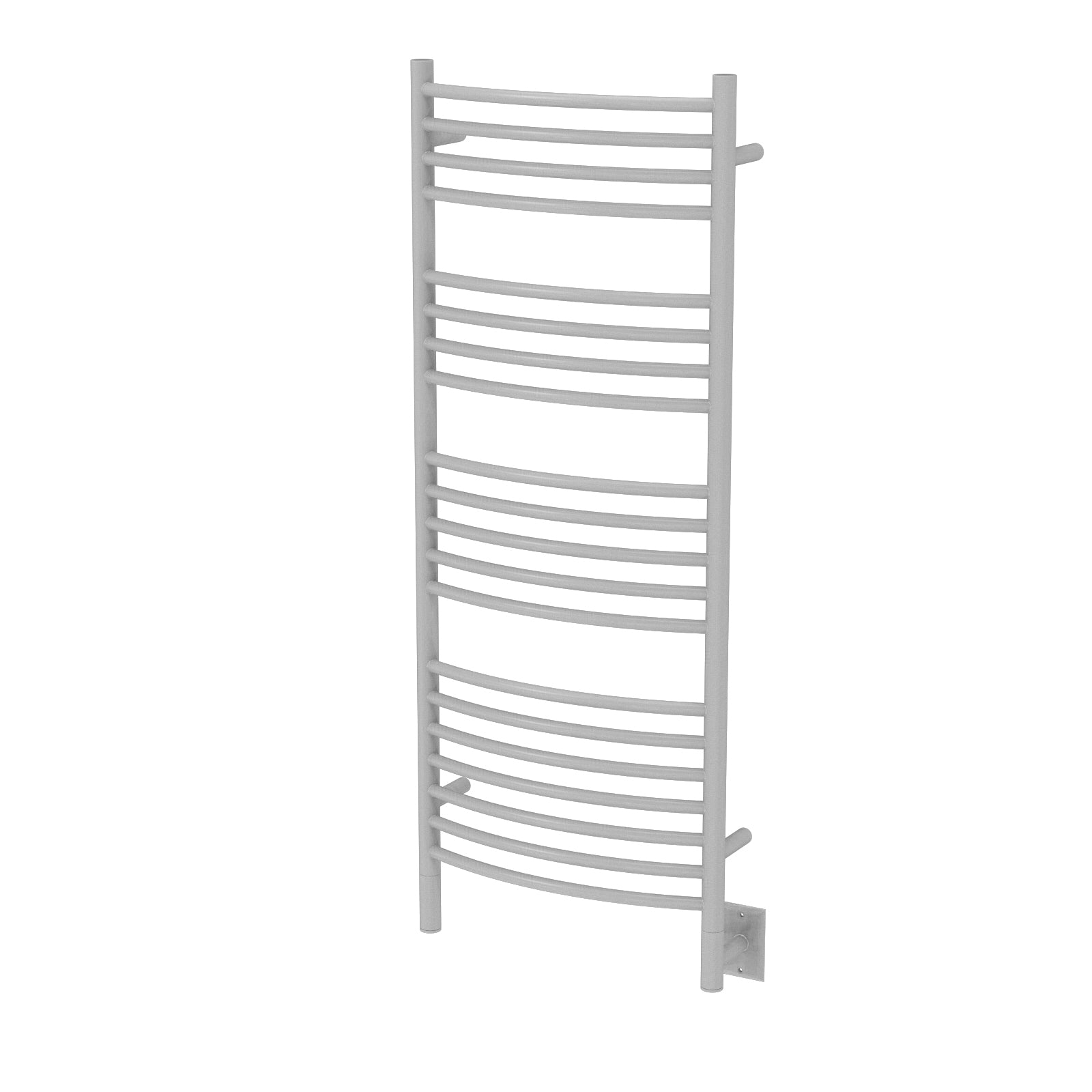 Amba Jeeves D-CURVED Heated Towel Rack - My Sauna World