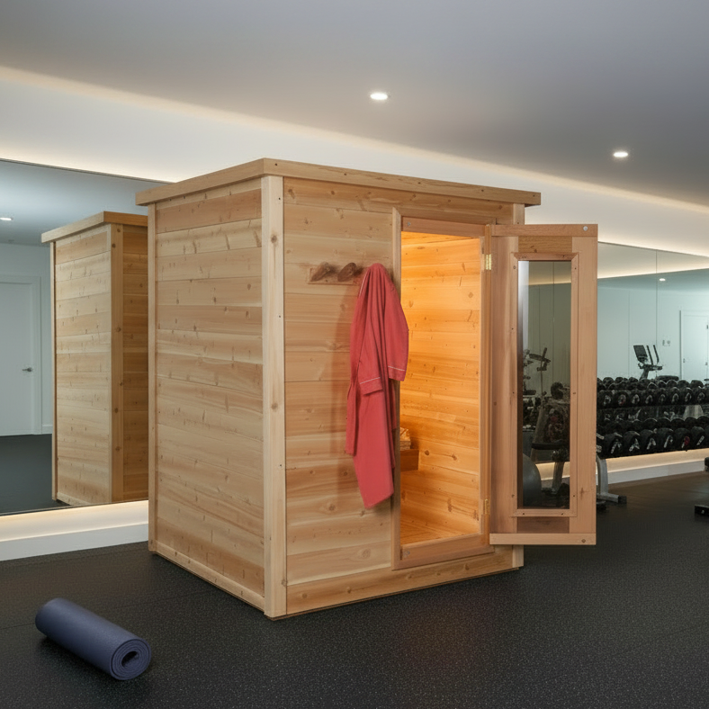 Dundalk LeisureCraft Saunas Dundalk LeisureCraft Clear Cedar Indoor Cabin Sauna