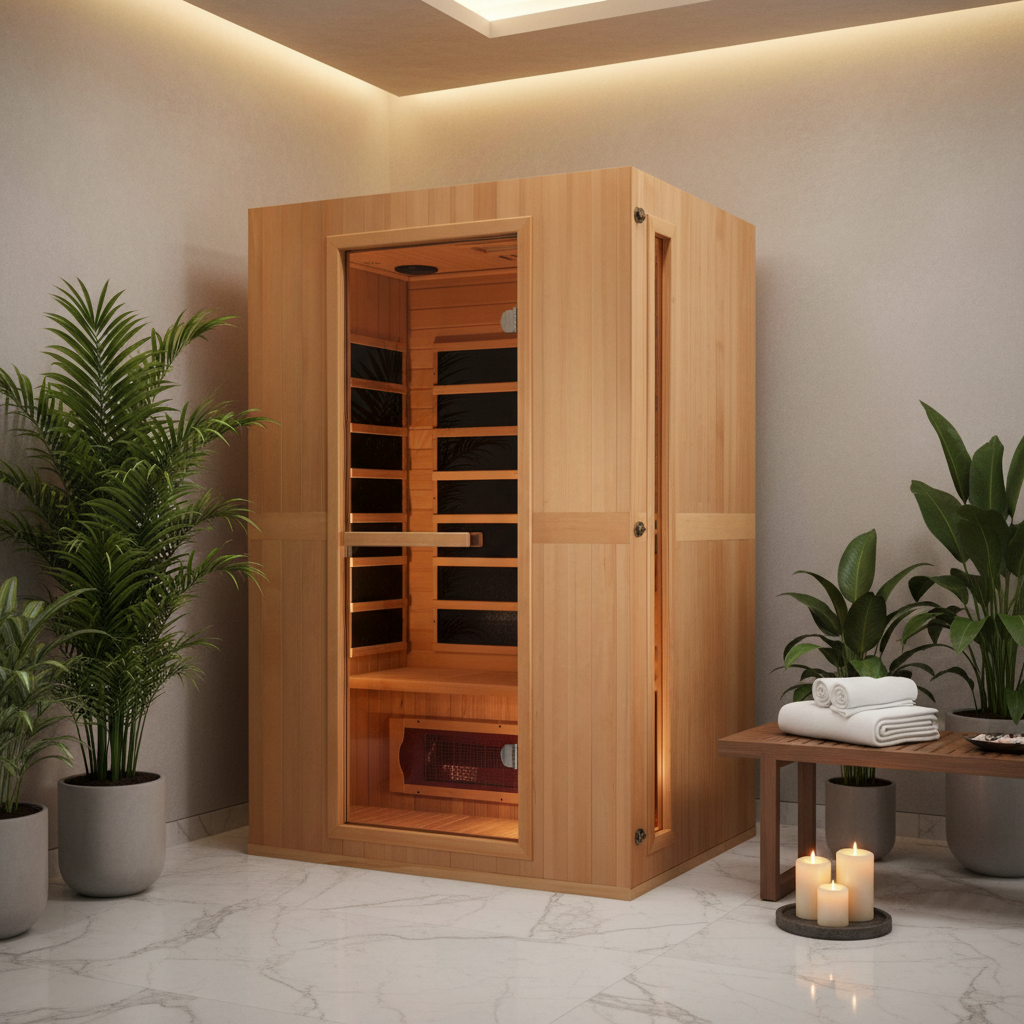Golden Designs Saunas Golden Designs Maxxus Serenity 2 Person Indoor Low EMF FAR Infrared Sauna (MX-LS2-01)