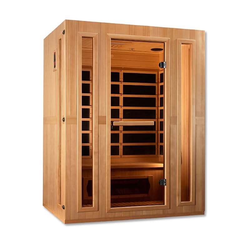 マ*イ様 IE SAUNA Golden Designs Maxxus Serenity 2 Person Infrared Sauna - My Sauna