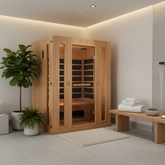 Golden Designs Saunas Golden Designs Maxxus Trinity Dual Tech 3 Person Indoor Low EMF FAR Infrared Sauna (MX-LS3-01)