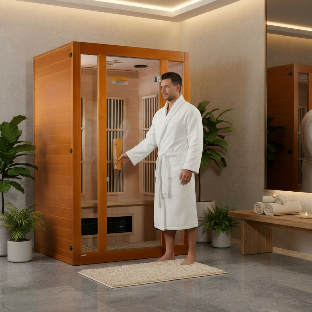 Golden Designs Saunas Golden Designs Maxxus Aspen Dual Tech 2 Person Indoor Low EMF FAR Infrared Sauna (MX-J206-02S)
