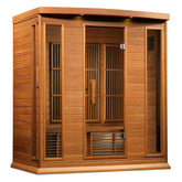 Golden Designs Saunas Golden Designs Maxxus "Chaumont" 4 Person Near Zero EMF FAR IR Sauna (MX-K406-01-ZF CED)